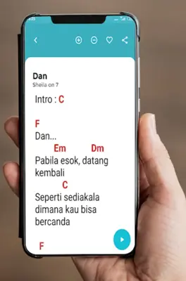 Kunci Gitar Indonesia android App screenshot 3